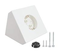 Ceiling Fan Light Fixture Mounting Box Fan Mounting Bracket FB900 Ceiling Fan Angle Mount for Cathedral Ceiling Angles of 80°and Up (1Pack)