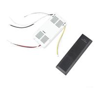 Ceiling Fan Light Remote Control Kit 6-Speed Dimming Controller with for battery Monitoring and Factory Reset for AC 110V-265V 24V Output