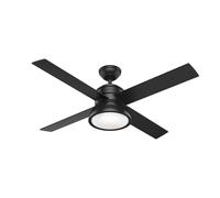 Ceiling Fan Loki Black with Light and Remote