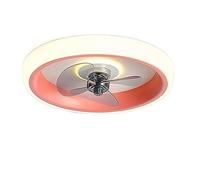Ceiling Fan Light with Remote, Modern Design for Bedroom and Kitchen, Simple Creative Style, Good Light and Shadow Effects, Ideal for Girls' Rooms