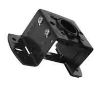 Ceiling Fan Mounting Bracket with Multi-hole Design Dark Coated Finish | Universal Fit for Large Fan Lighting Fixtures, Noise Reduction Feature, Stable on Sloped and Concrete Ceilings