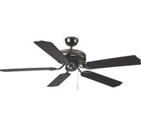 Ceiling Fan Pearl Black with Pull Cord