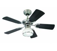 Ceiling fan Princess Radiance II Pewter with Light