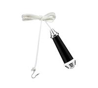 Ceiling Fan Pull Cord Control - Premium Nylon String Accessory, Decorative Chrome Handle, Stylish Fan Replacement Part | Elegant Interior Lighting Room Hotel Apartment Study Area Living