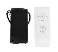 Ceiling Fan Remote Control - ABS, 49.21ft Range Fan Remote Kit 3-Speed Light Control 85-240V | Universal Wireless, Replacement For Home, Office, Hotel, All Models