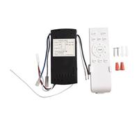 Ceiling Fan Remote Control Kit Ceiling Fan for IDEAL for Office and Home with and crafted from Plastic It offers 6-speed options high low along with an off button