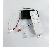 Ceiling Fan Remote Control Kit, DC 24V 35W Wireless Receiver with 6 Speed Control, Light and Fan Switch for 90-265V, Long Range Replacement Controller