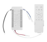 Ceiling Fan Remote Control Kit for Ac and Dc Motor Control | Plug and Play Transmitter, Wireless Receiver Module, One Remote Dual Control for Home and Rental Apartments