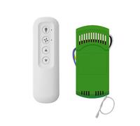 Ceiling Fan Remote Replacement Hunter 99770, Universal Ceiling Fan Remote Control Kit Compatible with Hunter Hampton Bay Harbor Breeze,with Dimmer Light,3 Speed Control with Wall Mount