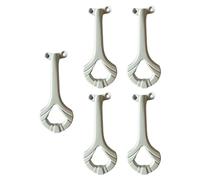 Ceiling Fan Replacement Parts - 18x7x3cm Aluminum Alloy | Modern Smart LED Ceiling Fan | 5 Pieces Arm Bracket Set - for Indoor Outdoor Home Living Room Bedroom Garage Repair