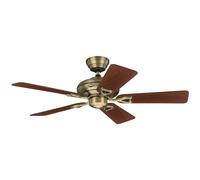 Ceiling Fan Seville II Brass with Pull Cord