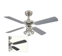 Ceiling Fan Silver Princess Euro 78622 105cm Dark Pewter Westinghouse 72112
