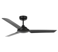 Ceiling Fan Somerset Black with Wall Control
