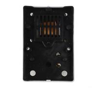 Ceiling Fan Speed Controller with 5 Adjustable Speeds for 220V Ceiling Fans Plastic Housing White Finish Dimensions 122x79x45mm