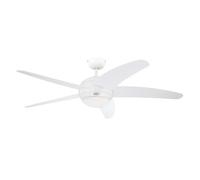 Westinghouse Bendan - Five-blade fan, white