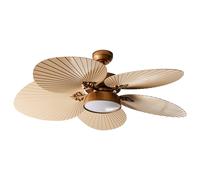 Ceiling Fan with Light BORMEJO with Remote LED Gold