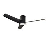 Ceiling Fan with Light CANETE with Remote LED Black