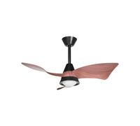 Ceiling Fan with Light HAINES with Remote LED Black