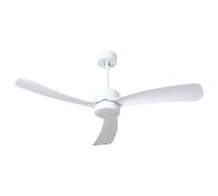 Ceiling Fan with Light PRASLIN with Remote LED White