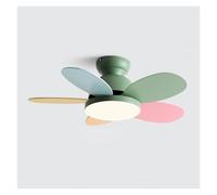 Ceiling Fan With Lights And Remote, Modern Flush Mount, 6 Speed, Dimming