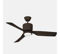 Ceiling fan with Remote control LED Fan Light Vera Brown 112 cm 44"