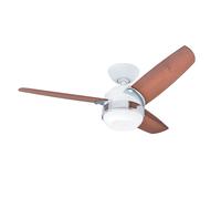 Ceiling fan with Wall controller Nova White Hunter Ceiling fan with Lights 42"