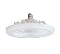 Ceiling Fans with Lights and Remote, Flush Mount Fan Modern Low Profiles Bladeless Small for Bedroom