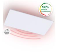Ceiling Heater Infrared Heating Panel Indoor Thermostat Wall Mount Remote 750 W