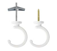 Ceiling Hooks,Multi Functional Roof Light Hanger | Multifunctional Ceiling Hooks Set of 2 for Porch Apartment Garage Workshop Bathroom Closet Outdoor Indoor Patio