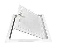 Ceiling Inspection Panel, 14 20 28 32 in Large Plumbing Access Panel Door with Lock, Flush Wall Hatch Fuse Box Cover Cabinet for Gas Water Electricity Service(20x44in/51x112cm)