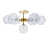 Ceiling Lamp ANADYR Glass Blue