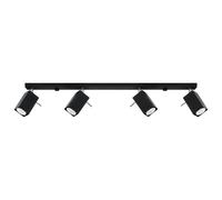 NEW Plafond Lamp MERIDA 4L Steel White GU10 LED SOLLUX LIGHTING Any room Indoor