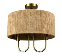 Relaxdays 2-bulb ceiling lamp