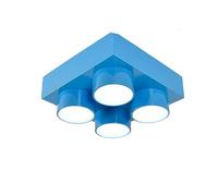 Ceiling Lamp Ceiling Lights Metallic Building Block Ceiling Light Modern Creative LED Acrylic Ceiling Lamp Flush Mount Ceiling Light Fixtures for Playroom Children's Room Kids Bedroom Kindergarte(