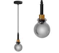 Ceiling Lamp Chandelier Toolight App1124-1Cp Black Gold