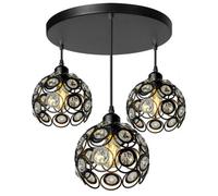 Ceiling Lamp Chandelier Toolight App209-3Cpr Black