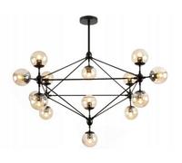 Ceiling Lamp Chandelier Toolight App265-15C Industrial Black