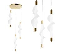 Ceiling Lamp Chandelier Toolight Led G009-3Cpr White Gold