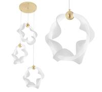 Ceiling Lamp Chandelier Toolight Led G012-3Cpr White Gold