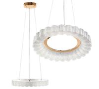 Ceiling Lamp Chandelier Toolight Led Ms018-Cp Rose Gold 40Cm