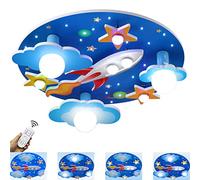 Ceiling Lamp Children's Room LED Ceiling Light 35W Creative Universe Starry Sky Ceiling Lights Ø61cm Dimmable with Remote Control Boys and Girls Bedroom Cartoon Eye Protection Ceiling Lamp
