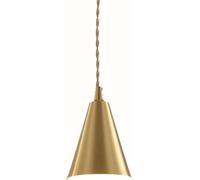 Ceiling Lamp Glass Pendant, Matte White Glass with Brass Finish, Single-Headed Ceiling Hanging Lamp Modern Light Fixture,Light Fixture