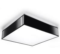 Ceiling Lamp HORUS 45 Black Square Shape Loft Design LED E27