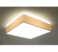 Ceiling Lamp HORUS 45 White Square Shape Loft Design LED E27