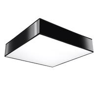 MODERN Ceiling lamp HORUS 55 PVC BLACK E27 LED SOLLUX LIGHTING Indoor Bedroom