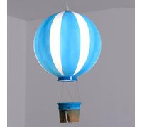 Ceiling Lamp Hot Air Balloon Pendant Light Fixture for Kids Room, Creative Acrylic Shade Suspension Light for Boys/Girls Bedroom Decoration