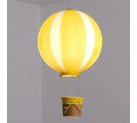 Ceiling Lamp Hot Air Balloon Pendant Light Fixture for Kids Room, Creative Acrylic Shade Suspension Light for Boys/Girls Bedroom Decoration
