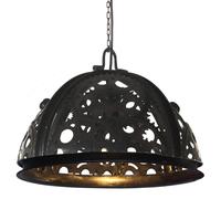 Ceiling Lamp Iron Black 45x78cm Industrial Bike Chain Wheel E27 Hanging Pendant [EEK: A]