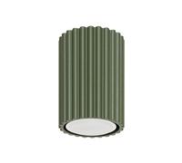 Ceiling lamp KARBON 10 olive green