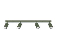 Ceiling lamp KARBON 4L olive green
